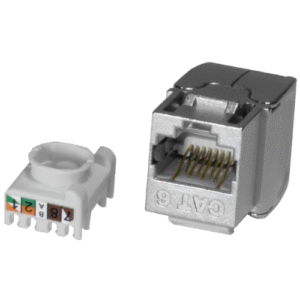 Cat. 6A S/FTP Toolless Keystone Jack