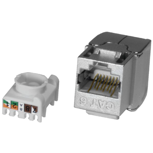 Cat. 6A S/FTP Toolless Keystone Jack