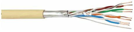 SYS200 F/U24 LSZH Category 5e F/UTP 4x2x24AWG